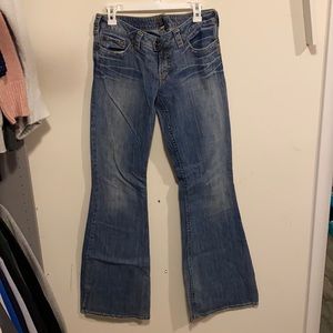 Silver Jeans Tuesday flare leg jeans